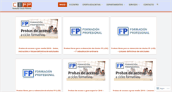 Desktop Screenshot of cifprodolfoucha.es
