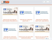 Tablet Screenshot of cifprodolfoucha.es